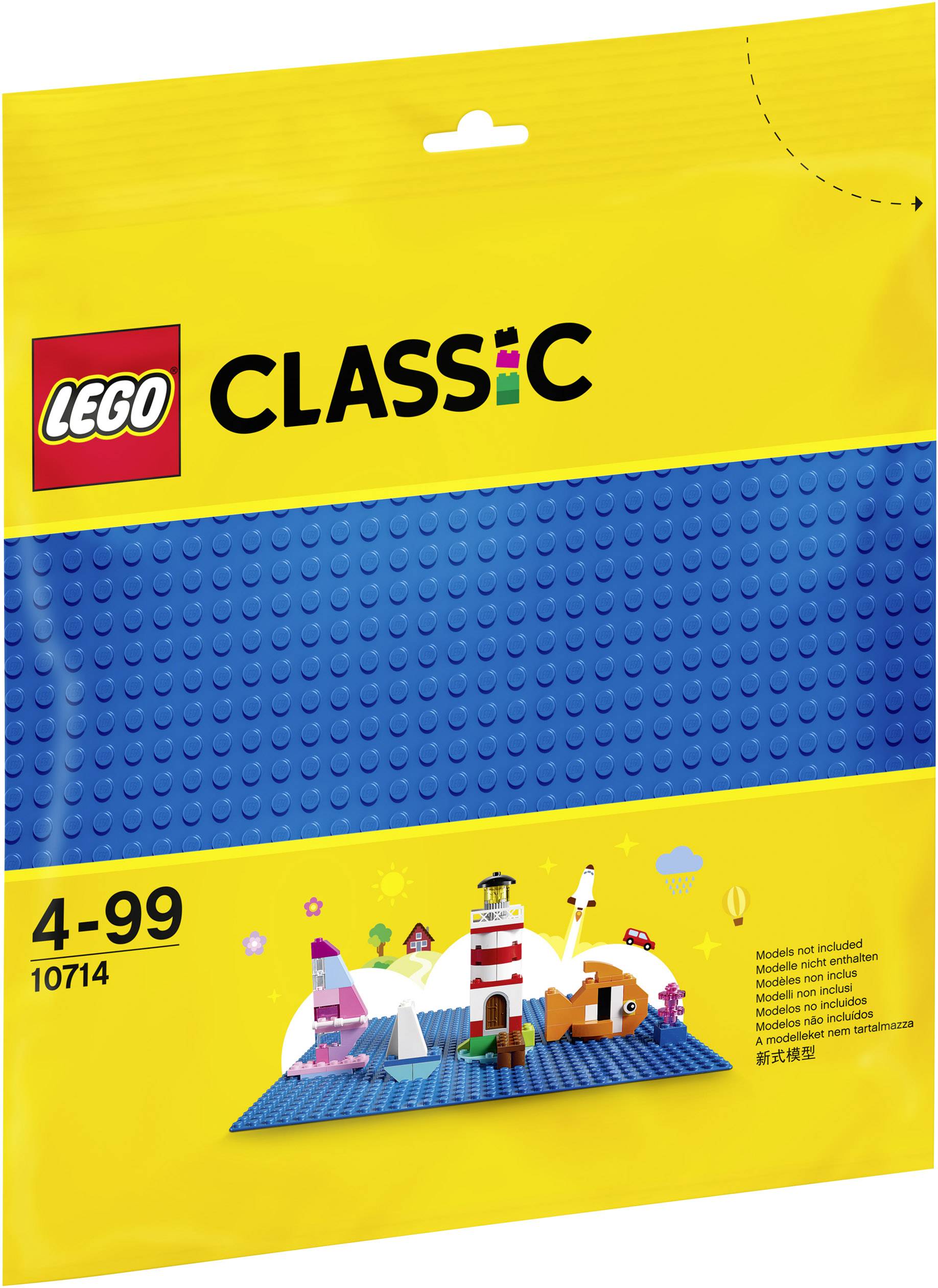 Lego classic - 10714 grondplaat blauw