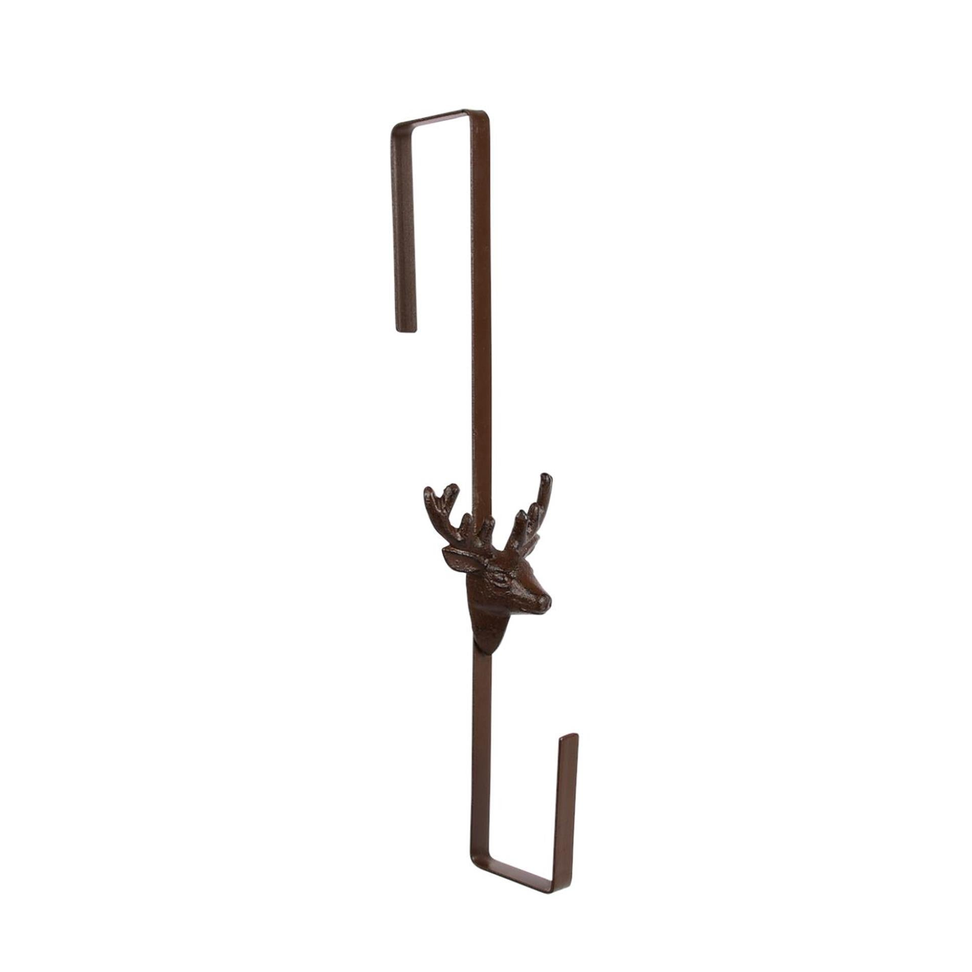 Esschert design deurkranshanger hert 8,4x11,5x35,5 cm gietijzer