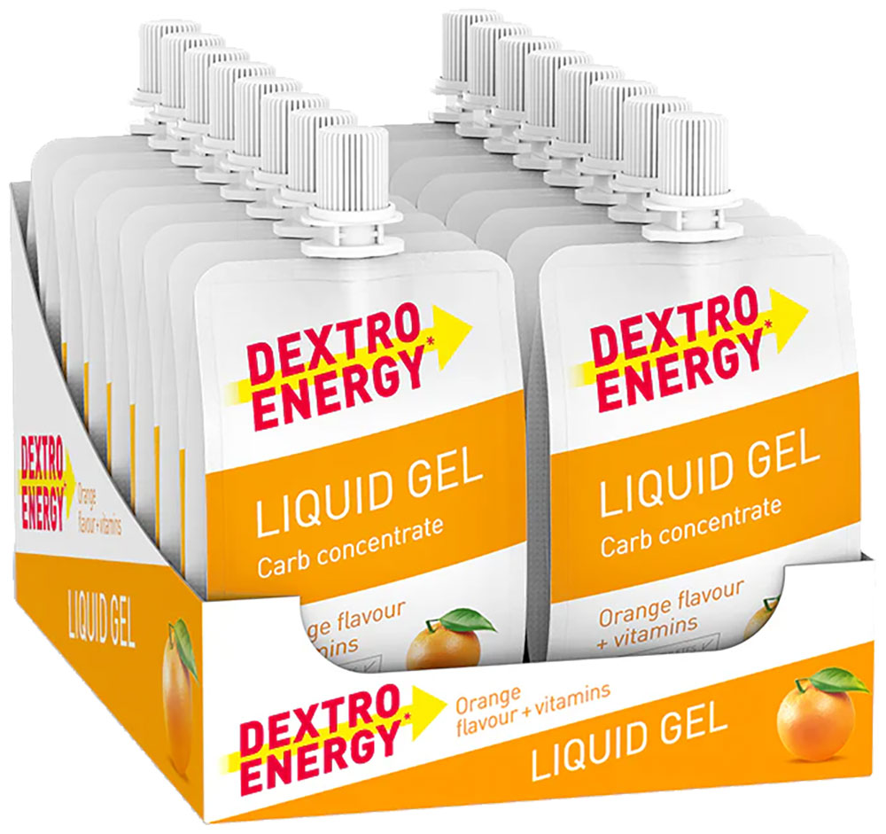 Dextro energy liquid gel 18x60ml | orange
