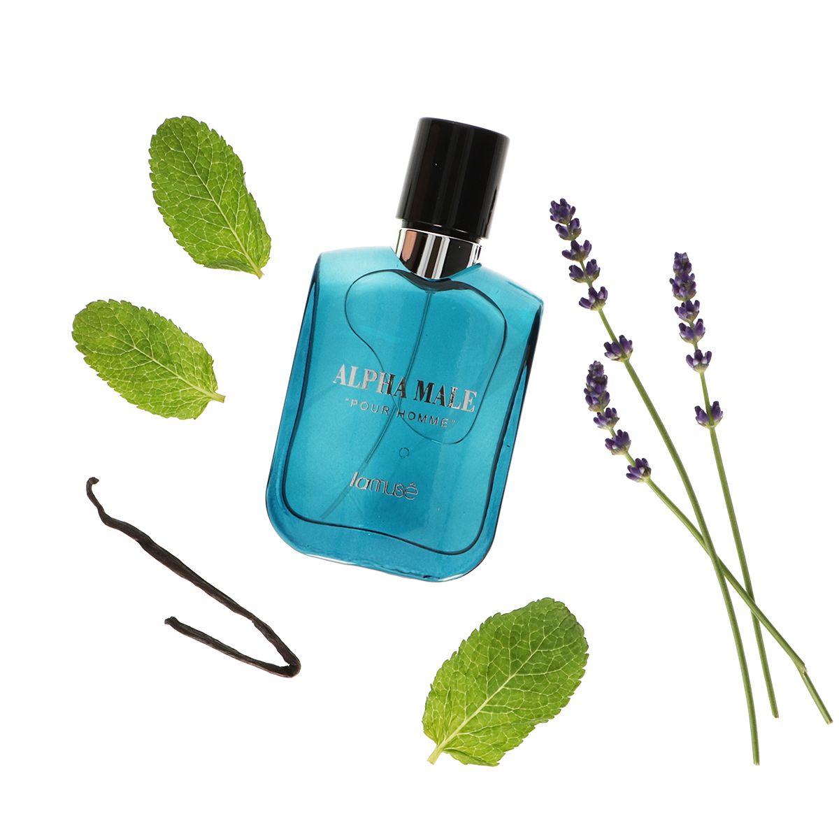 Lamusê by lattafa eau de toilette spray heren alpha male pour homme 100ml