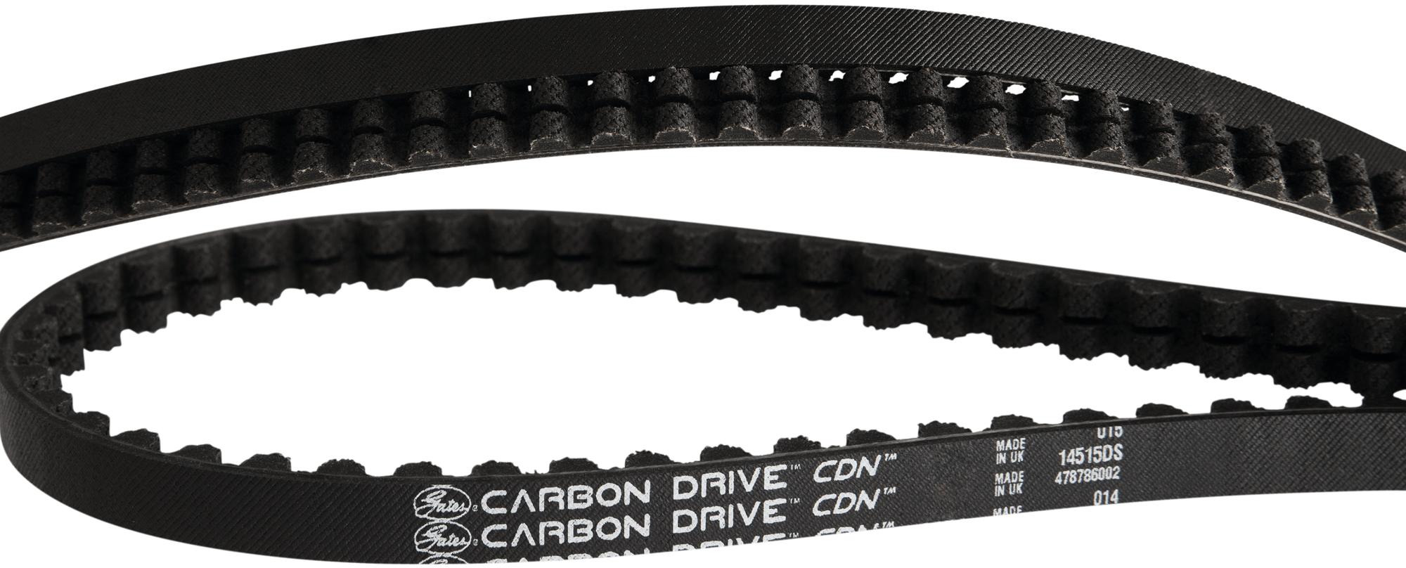 GATES CDN Belt Carbon Drive 111T Zwart - 1221mm - Fietsketting