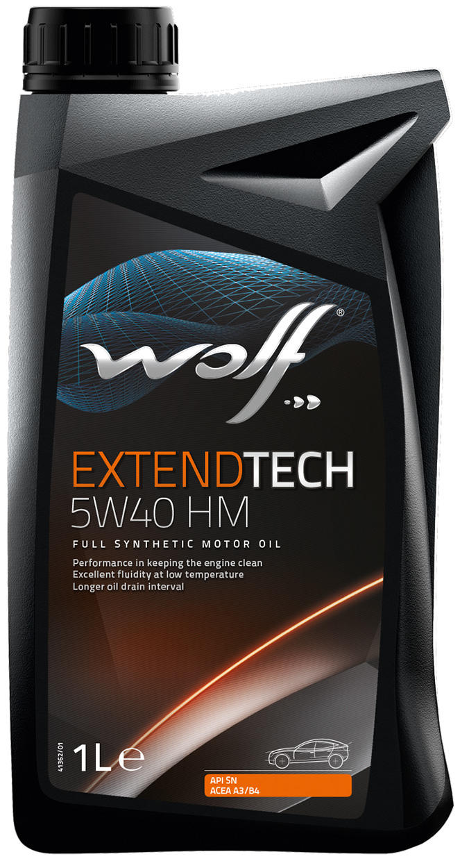 Wolf motoroil 5w40 1l extendtech hm