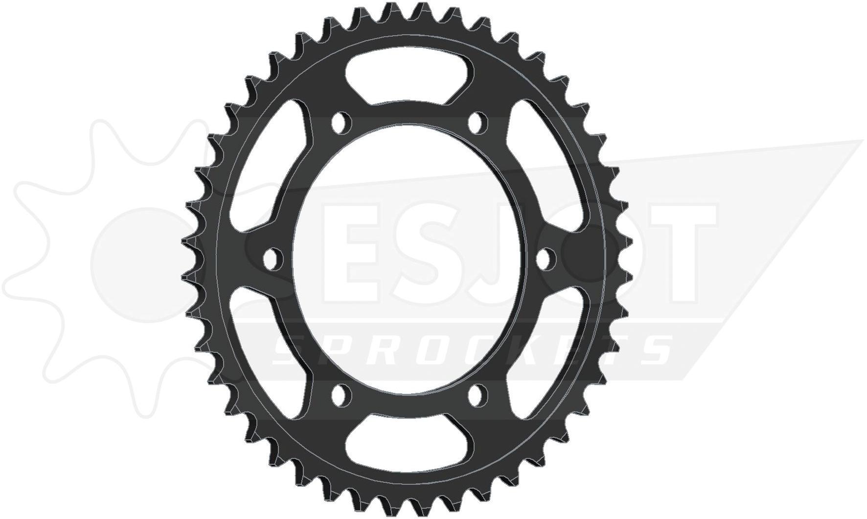 Esjot chain wheel 525 40z steel black