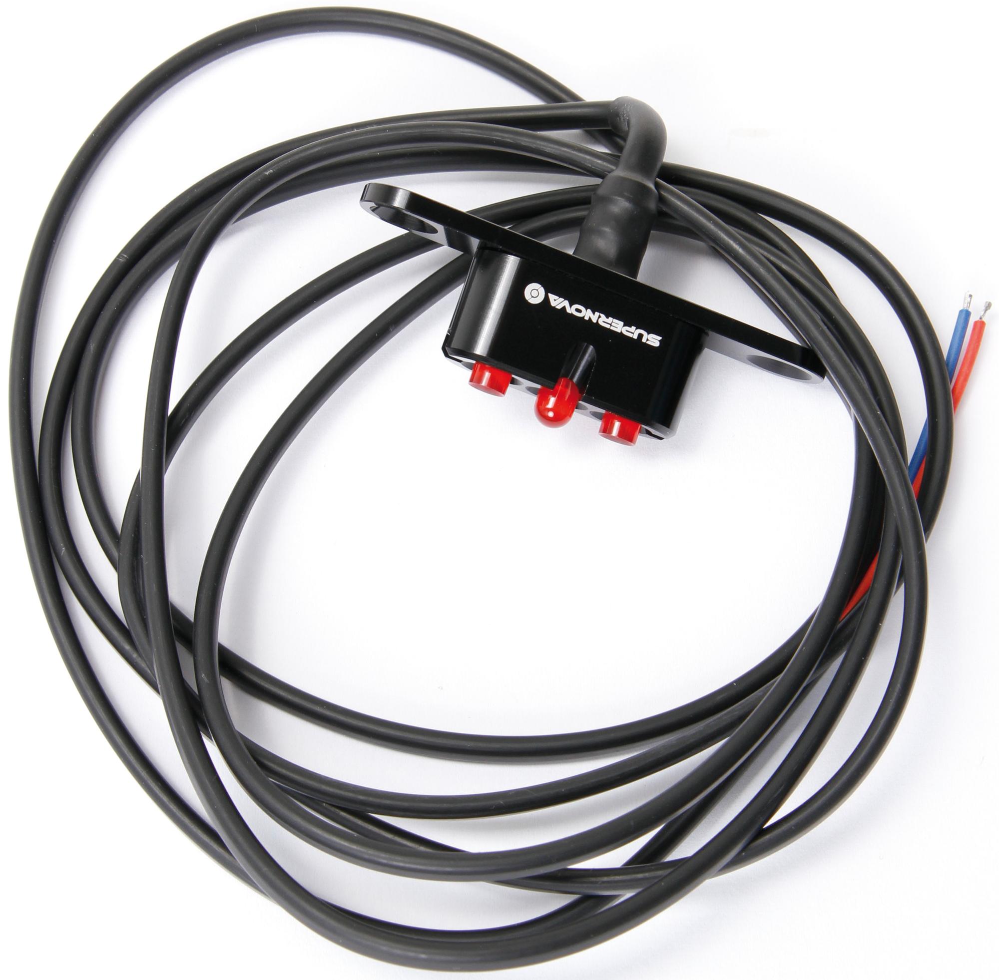 SUPERNOVA E3 Achterlicht 2 achterlicht bagagedrager 6v zwart