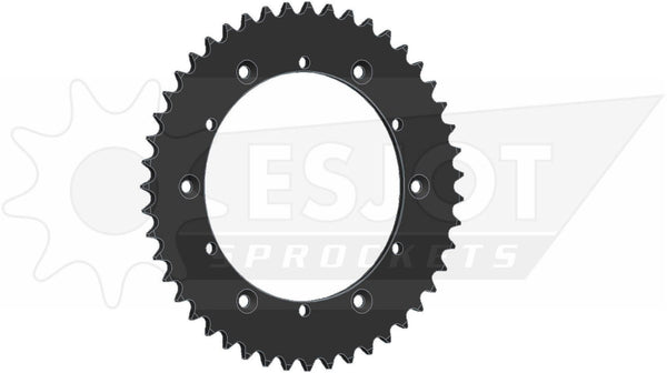 Esjot chain wheel 520 52z steel black