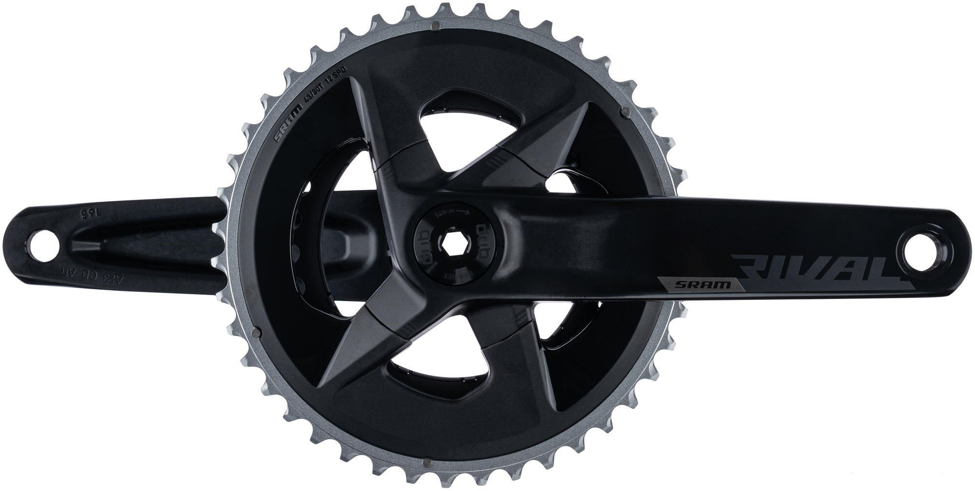 Sram crankset rival axs 30 43t 165mm