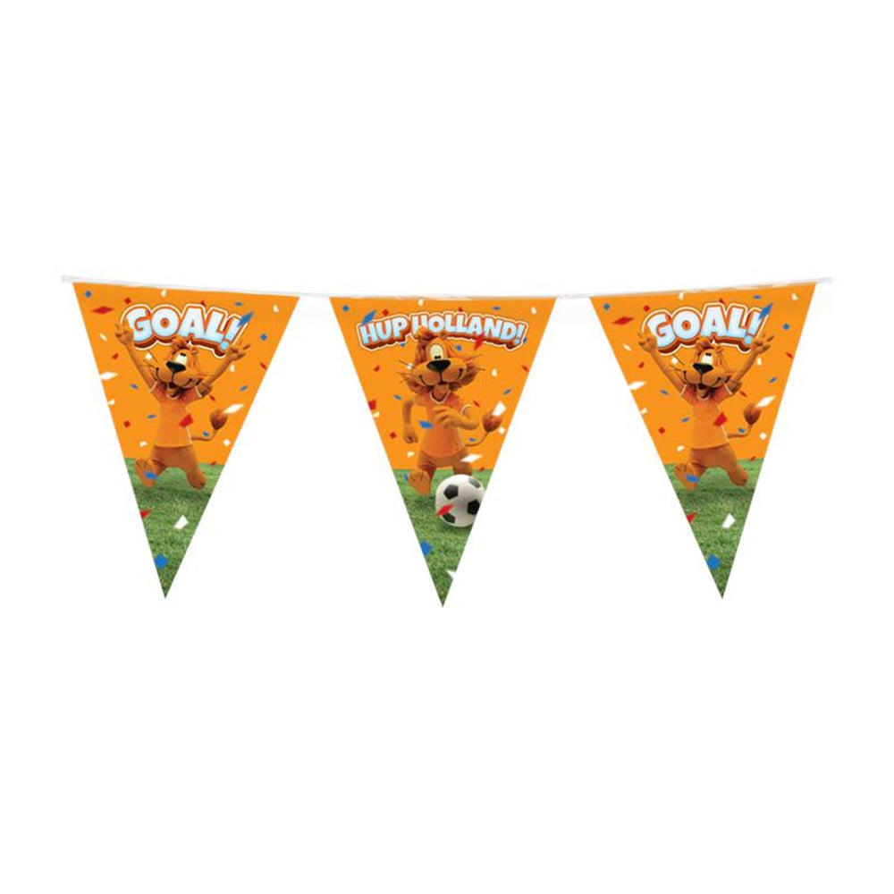 Paperdreams loeki - partyvlaggenlijn oranje