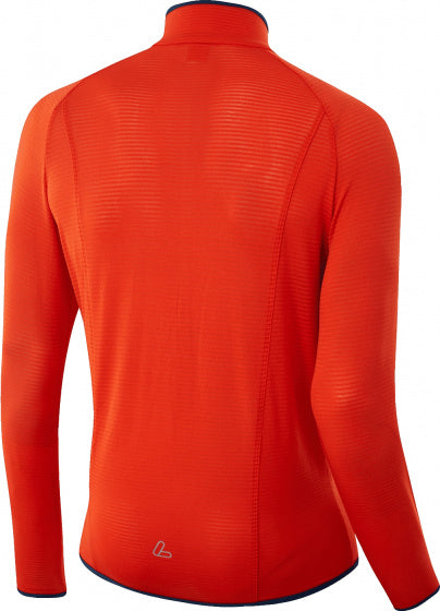 outdoorvest heren polyester oranje blauw maat 48