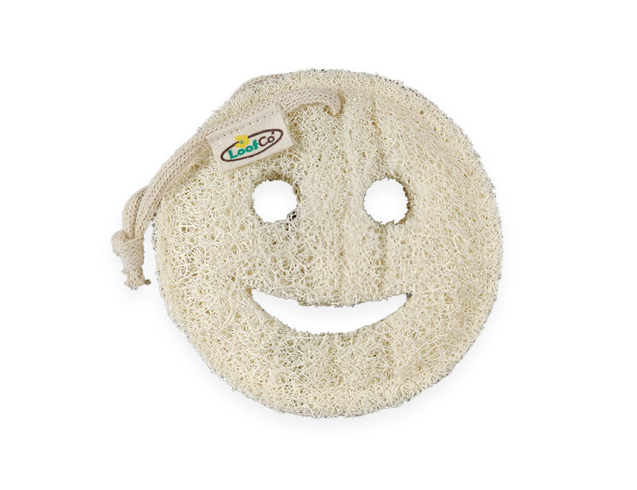 Loofco douche- en badspons - smiley