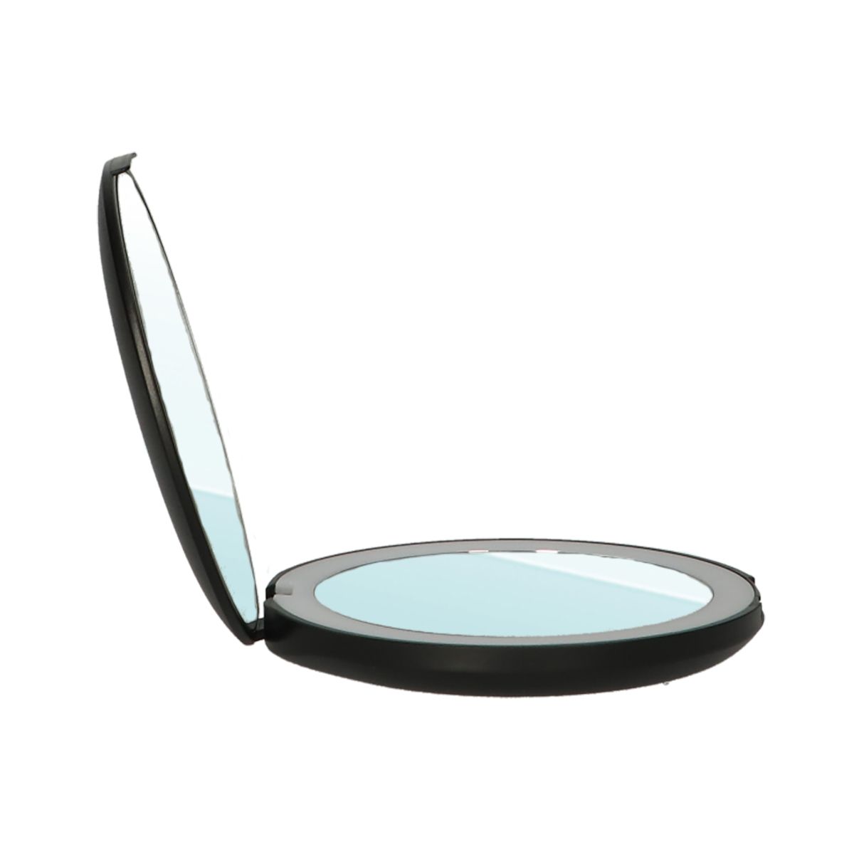 Lsp spiegels compacte tasspiegel rond 5x vergroot met led