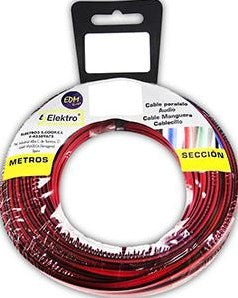 Enzo luidsprekersnoer 2 x 0.75qmm rood zwart 10m - 1242022