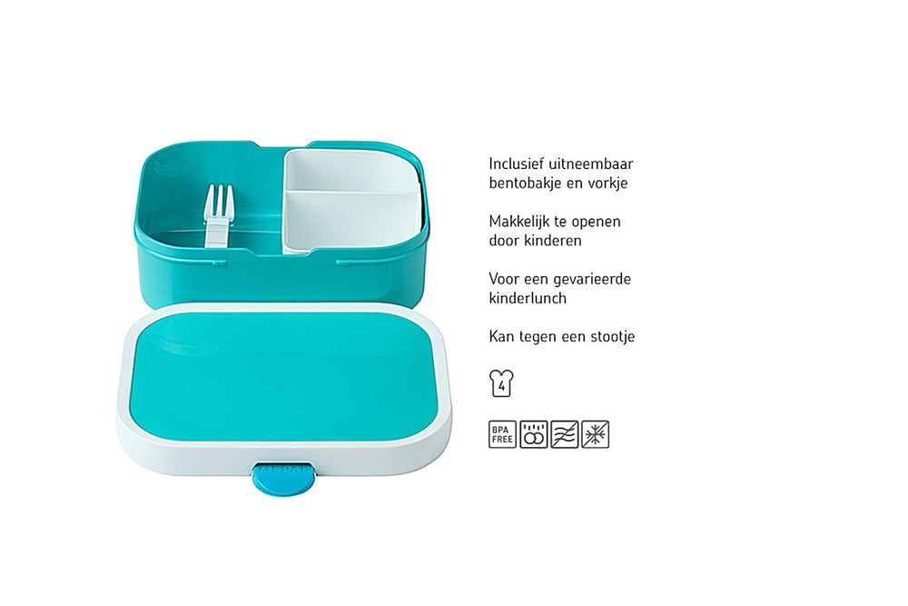 Mepal campus lunchbox disney prinses groen roze