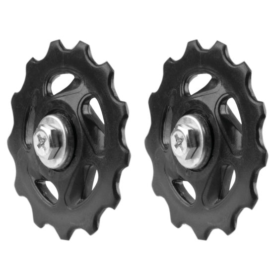 Derailleurwieltjes 13 Tanden Ø 50 mm Zwart 2 stuks