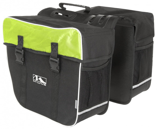 sacoche double Amsterdam 30L vert
