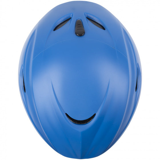 casque de ski ABS bleu mat taille 55-58 cm