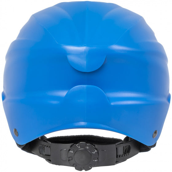 skihelm ABS matblauw maat 55-58 cm