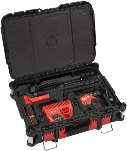 Milwaukee m12 3plkit-401p | driedimensionale laser | met 3 groene 360° laser cirkels | 4933478960 - 4933478960