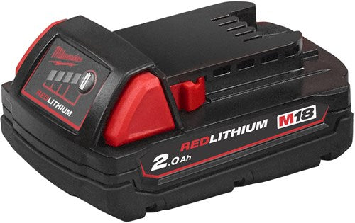 Milwaukee m18 b2 accu (18 v 2.0 ah li-ion) - 4932430062