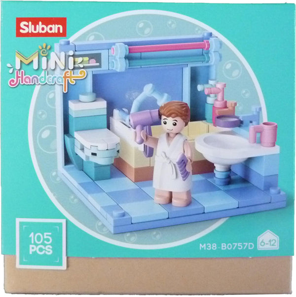 Sluban mini handcraft badkamer 105pc