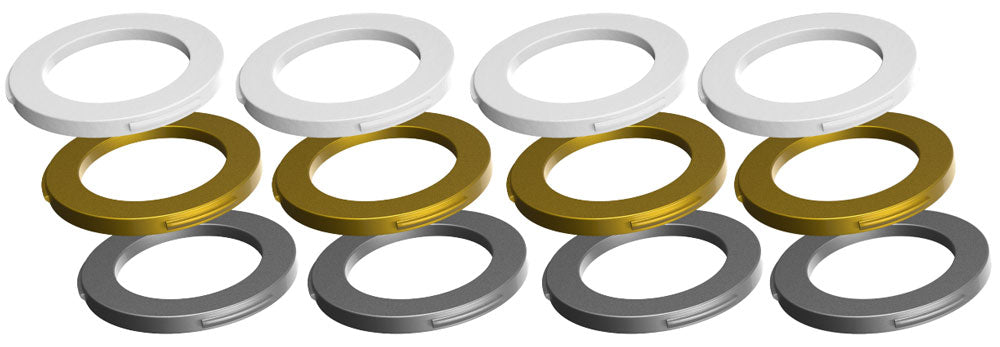 Magura mt5 mt7 mt-trail cover caliper kit | weiß, gold, silber
