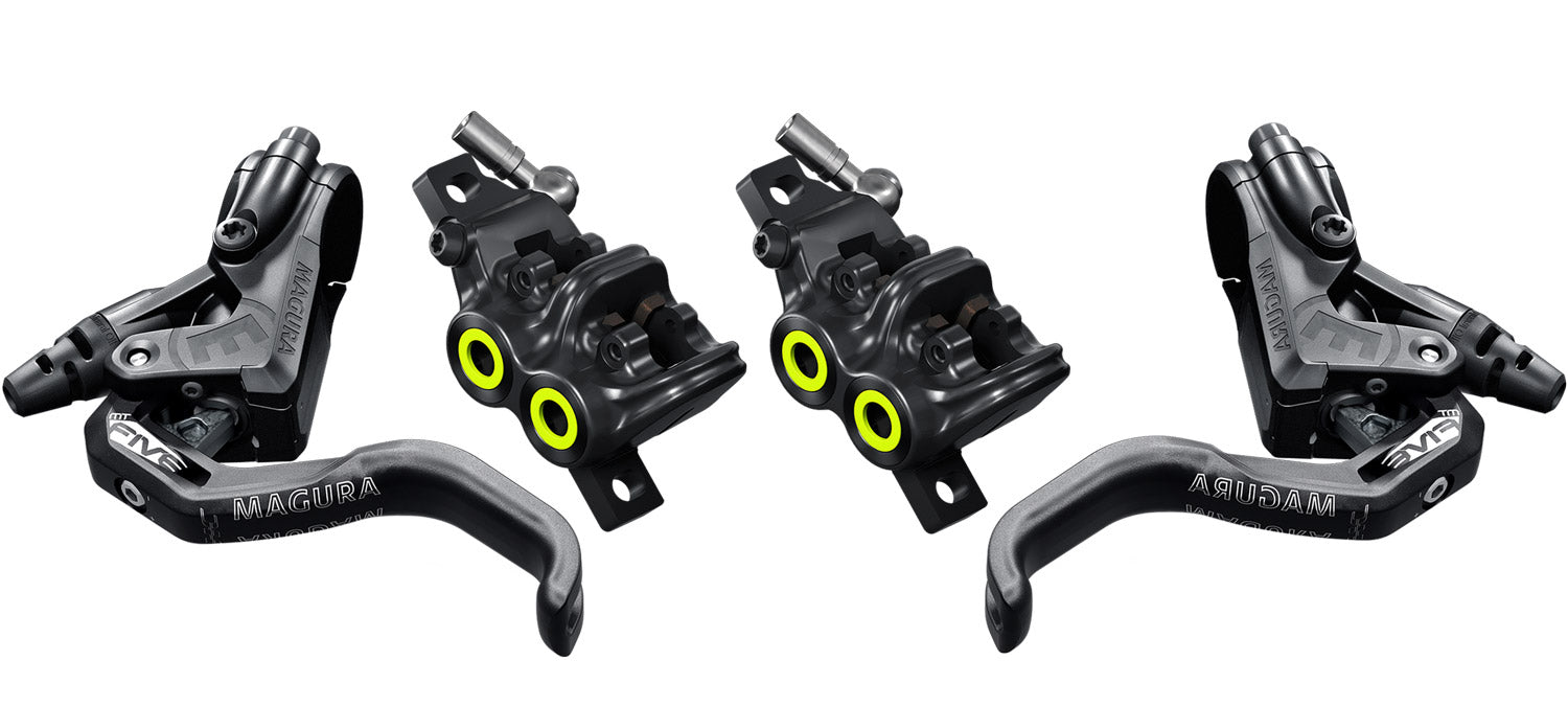 Magura mt5 pro disc brake set + storm hc 203 180