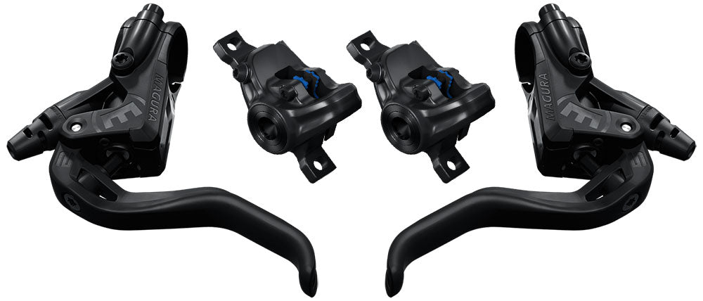 Magura mt sport 2-finger carbotecture®-lever disc brake set