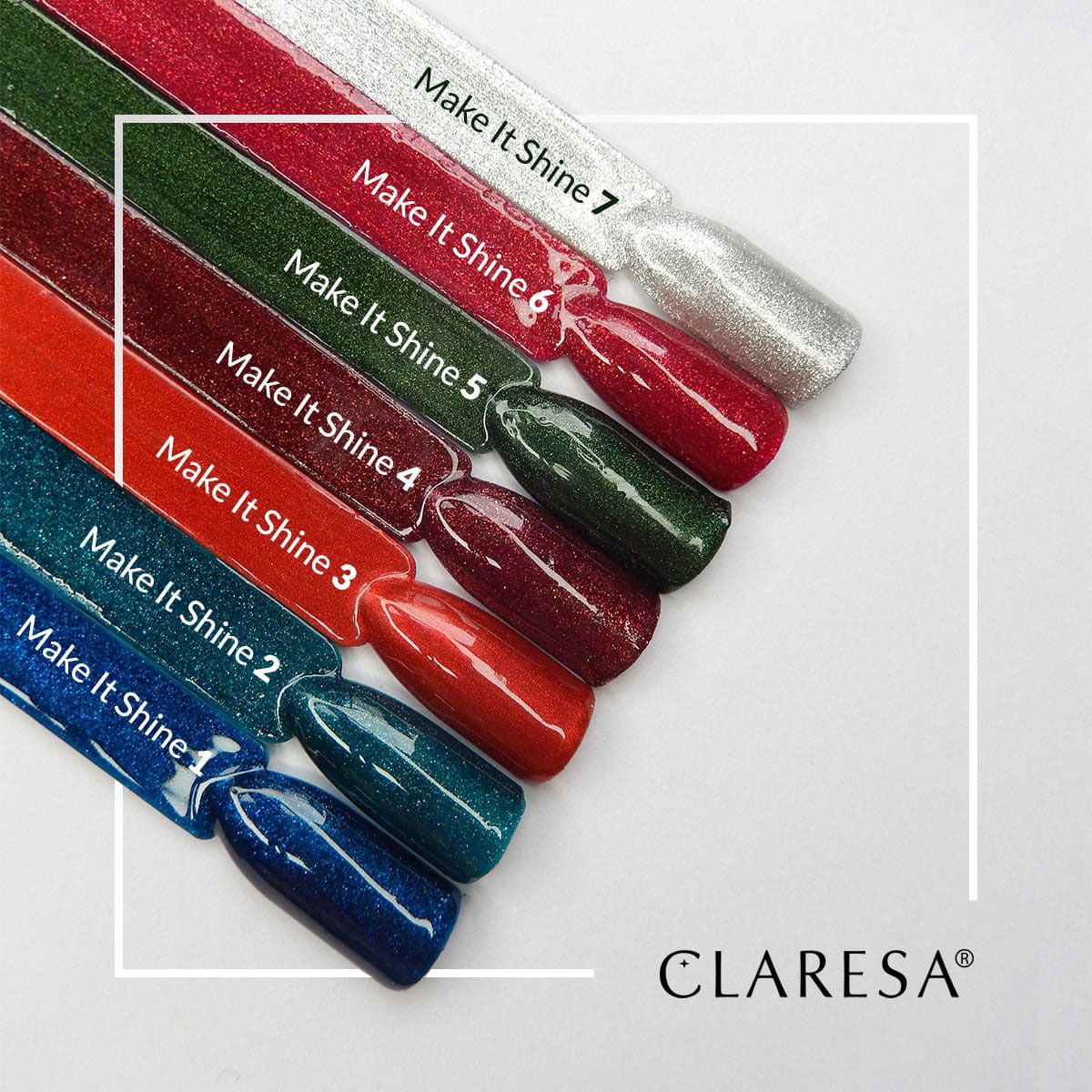 Claresa uv led gellak 5ml laat het glanzen 6