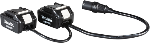 Makita accessoires adapter 2x18 v>pdc01 - 191j51-5 191j51-5