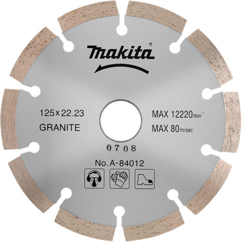 Makita accessoires diamantschijf 125x22,23x2,0mm - a-84012 - a-84012