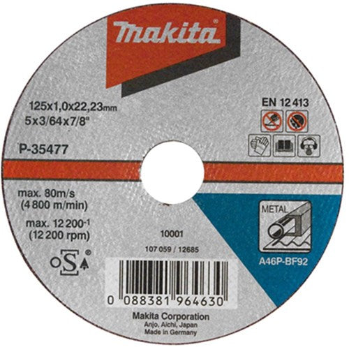 Makita accessoires doorslijpschijf 230x2,0mm rvs - b-60464 - b-60464