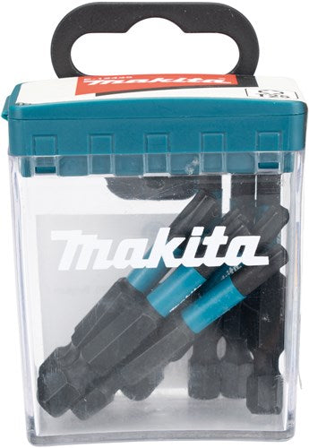 Makita accessoires e-12435 slagschroefbit | t25x50mm | x impact black | 10 stuks - e-12435