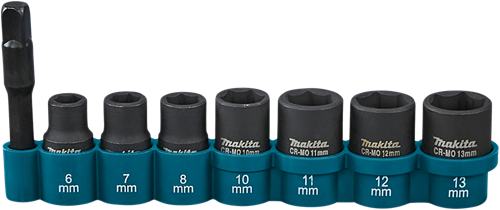 Makita accessoires krachtdoppenset 8-delig - e-12289 - e-12289