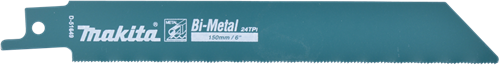 Makita accessoires reciprozaagblad staal 150mm - d-51649 d-51649