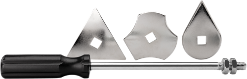Makita accessoires schraperset heteluchtpistool - pr00000041 pr00000041