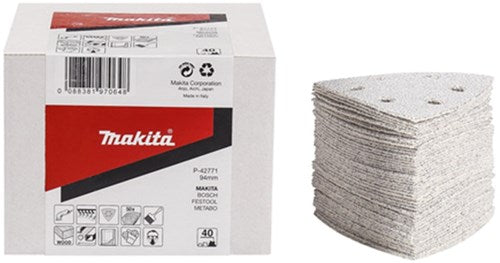 Makita accessoires schuurvel 3-k k120 white v. 50 - p-42818 - p-42818