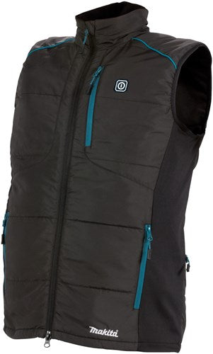 Makita cv102dzl | verwarmd vest l | zonder accu's lader | inclusief jasadapter - cv102dzl