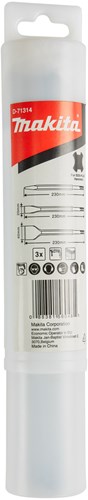 Makita accessoires beitelset 3-delig - d-71314 - d-71314