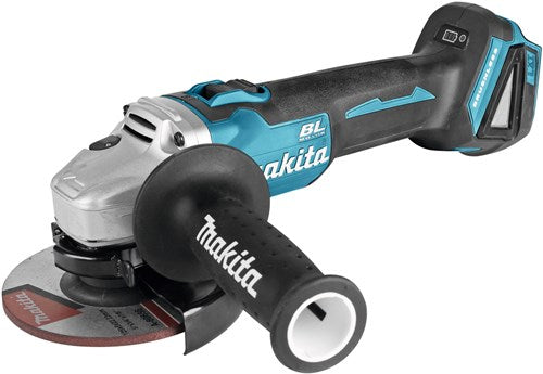 Makita accu haakse slijper 125mm 18v naked (doos)