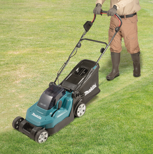 Makita dlm382z | 2x 18v accu grasmaaier | 38 cm | zonder accu's en laders - dlm382z