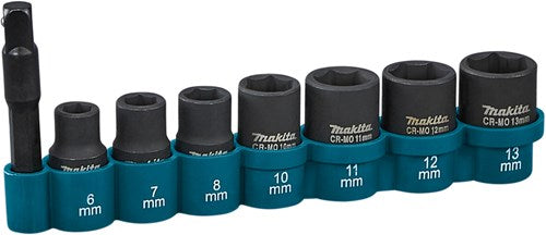 Makita accessoires krachtdoppenset 8-delig - e-12289 - e-12289