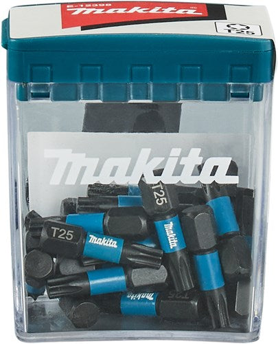 Makita accessoires slagschroefbit t25x25mm - e-12398 - e-12398