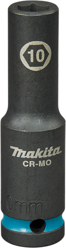 Makita krachtdop impact black, 1 2 10mm lang - e-16411