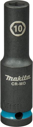 Makita krachtdop impact black, 1 2 10mm lang - e-16411