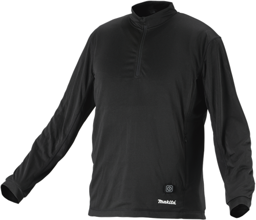 Makita verwarmd ondershirt met rits 3xl - dcx201c3xl