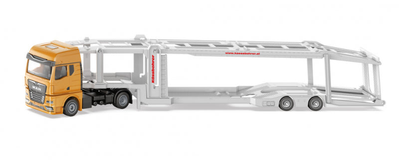 Siku man car transporter