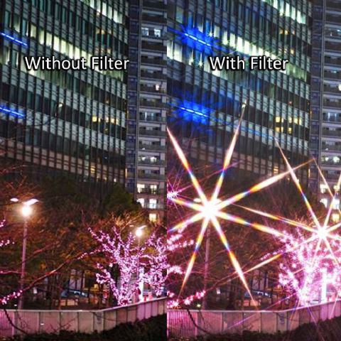 Filtre Marumi Star-8 DHG 55mm