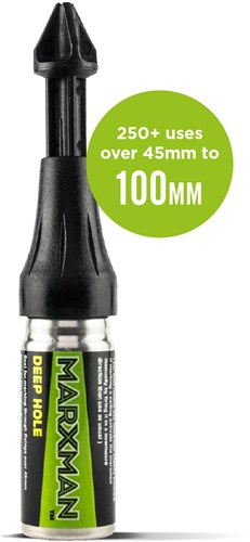 Marxman marker diepe gaten blister zwart 1st - marx488750 - marx488750