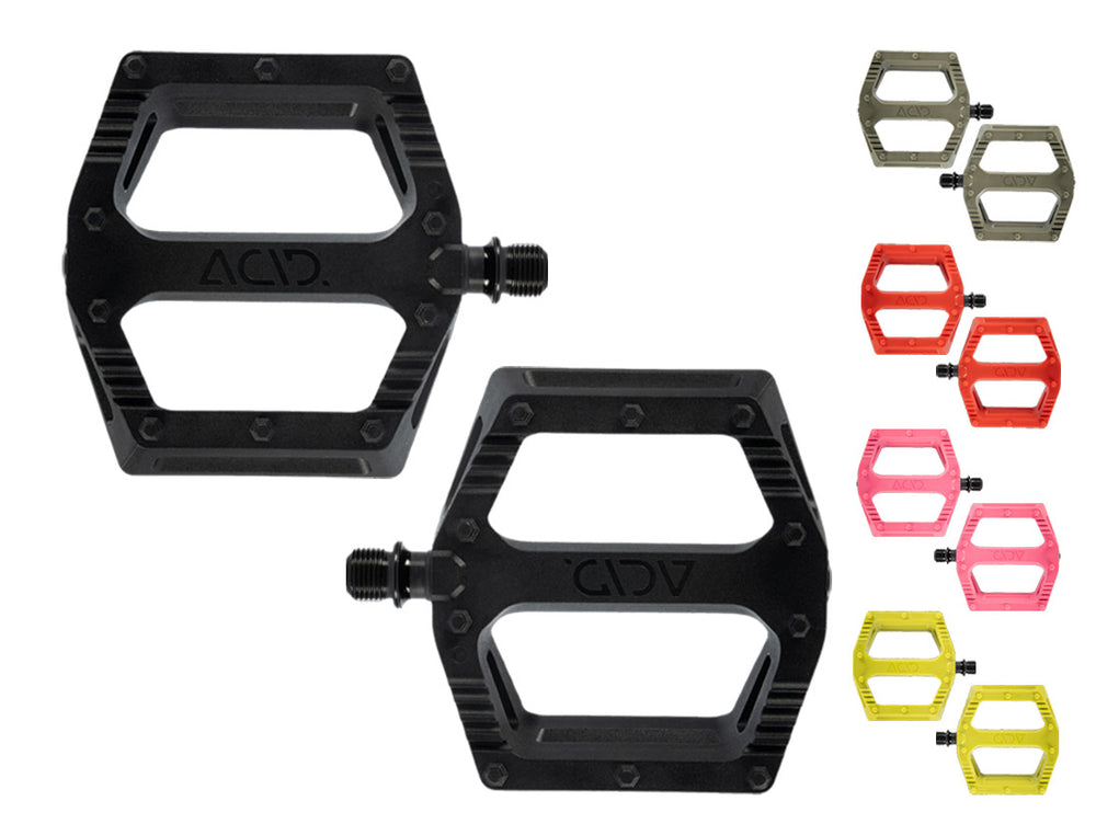 Acid flat c6-zp pedals | pink