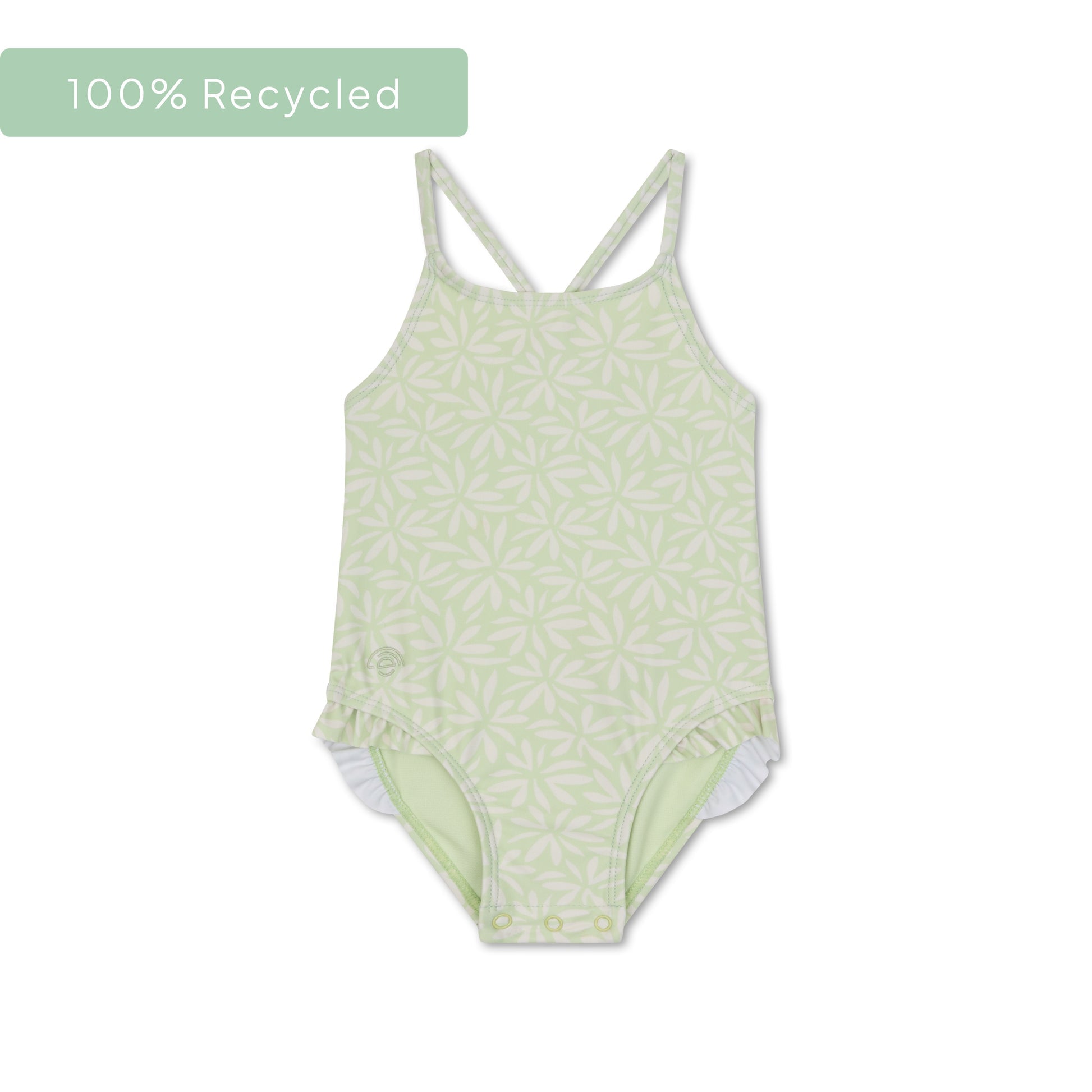 Matcha | groen meisjes uv-badpak