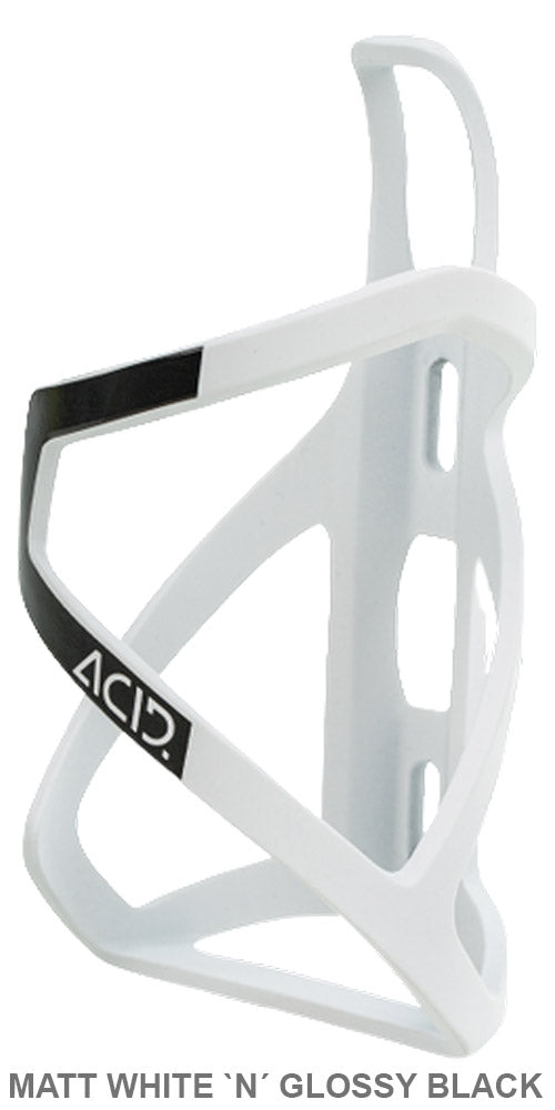 Acid hpp sidecage bottle cage left | matt green´n´glossy black